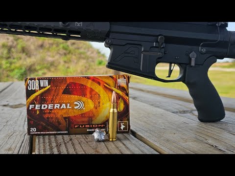 Federal Fusion 180gr 308 Winchester. Total Devastation!