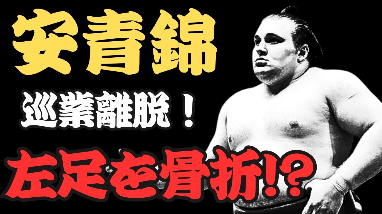 大関・安青錦の左足骨折で今後どうなる？