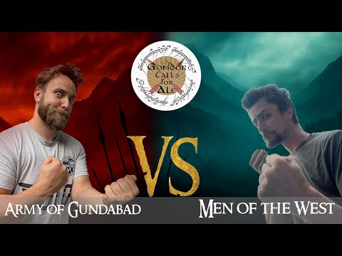 Army of Gundabad vs Men of the West | MESBG Battle Report | episode 1
