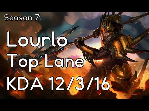 Lourlo - JarvanIV vs Lucian - NA - Gameplay Highlight S7