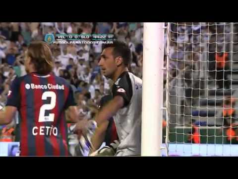 Atajada de Torrico  Vélez 0  VS San Lorenzo 0