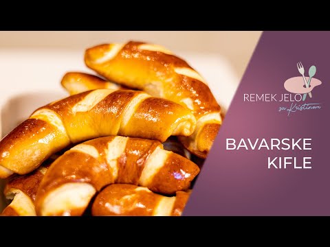 BAVARSKE KIFLE // REMEK JELO sa KRISTINOM (2020)  DELICIOUS BAVARIAN PRETZEL RECIPE
