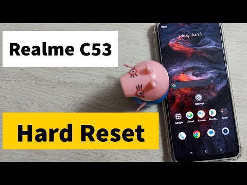How to Hard Reset Realme C53