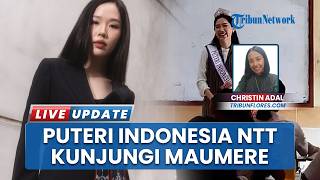 Wakili NTT di Puteri Indonesia 2026, Melisa Sonia Foris Kunjungi Almamater SMAK Frateran Maumere