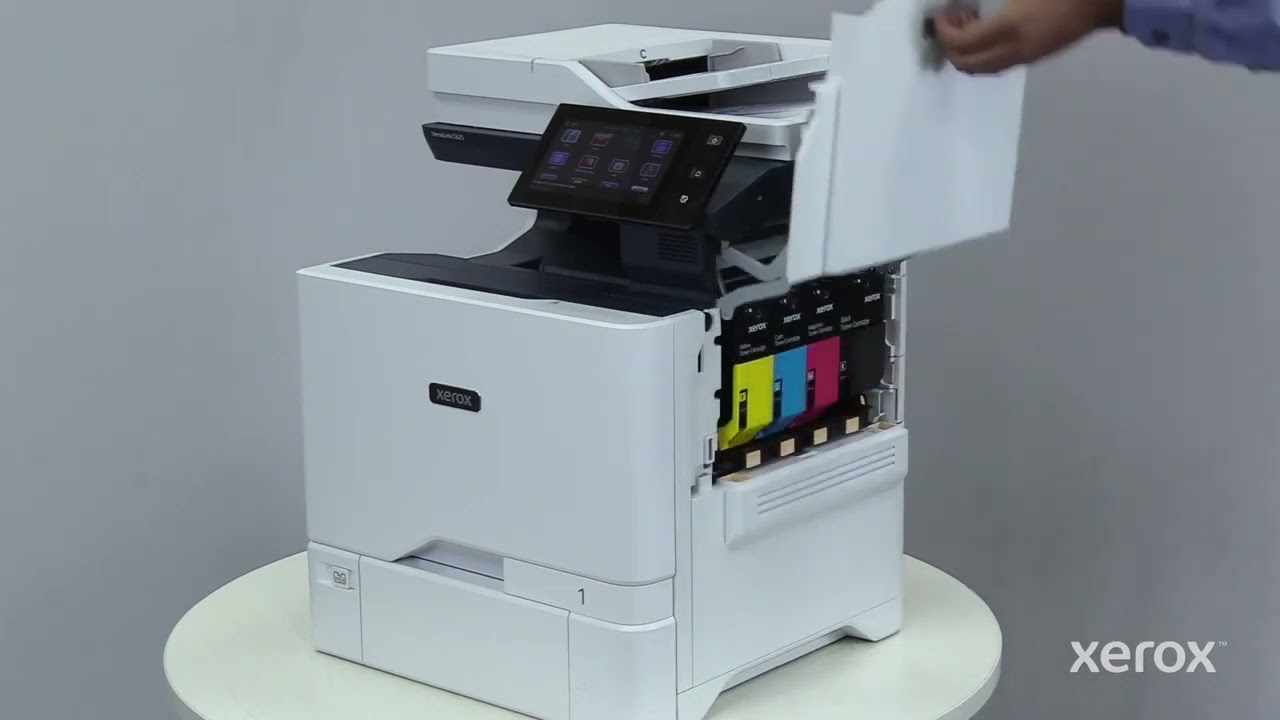 Xerox® VersaLink® C625 Color Multifunction Printer Replace the Waste Toner Container