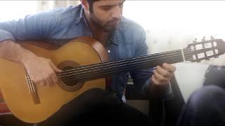 Sinan Cem Eroğlu - Fretless (Perdesiz) Guitar - Solo Improvisation - Stuttgart