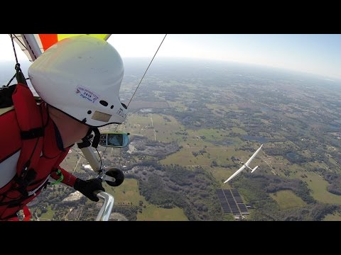 Hang Gliding With A Sailplane