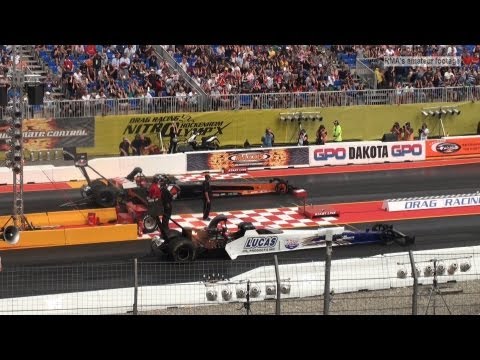 NitrOlympX 2013 - Top Fuel Qualifying Summary