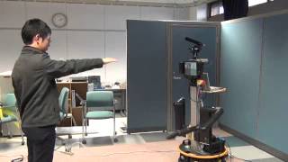 Arm Control of @home Robot in LSSE, Kyutech