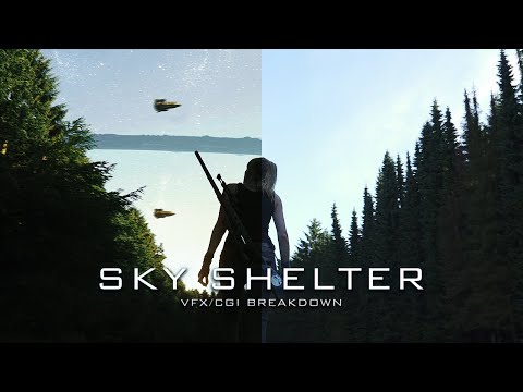 Sky Shelter | VFX/CGI Breakdown    #cgi #vfx #3d #blender #fusion #aftereffects