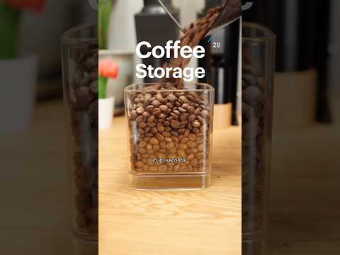 Coffee storage: explained in 30 seconds