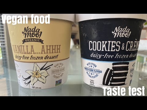 Nada Moo ice cream #veganfoodtastetest #nadamooicecream #veganicecream