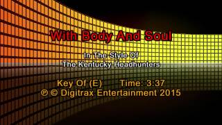 Kentucky Headhunters - With Body and Soul (Backing Track)