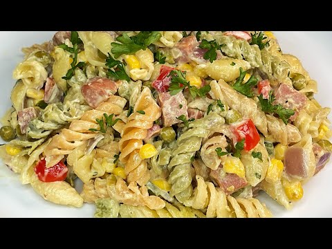 MACARONI SALAD- HOW TO MAKE MACARONI SALAD- KOMAN MWEN FÈ SALAD MACARONI