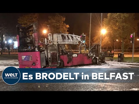BELFAST: Provokation - Wieder Bus in Nordirland entführt und angezündet