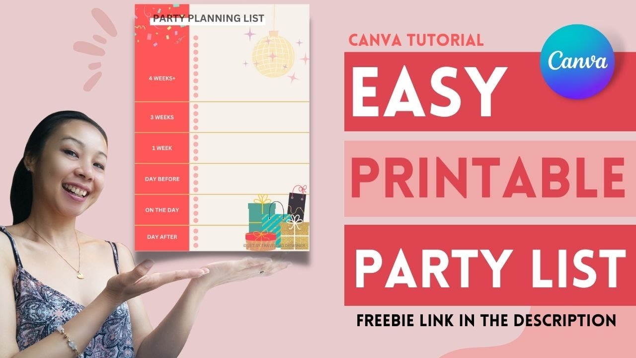 Create the Perfect Party Planning Checklist with Canva: A Step-by-Step Guide