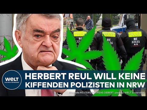 NRW: Trotz Legalisierung! Ministerpräsident Herbert Reul will Polizisten Cannabis-Konsum verbieten