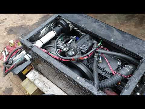 T1N Sprinter RV Genset,  Kubota EA330 diesel engine, 190 amp DC water cooled Porsche alternator