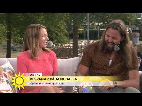 Relationsakuten spanar på Almedalen: "Skilsmässorna ökar – även i politiken" - Nyhetsmorgon (TV4)