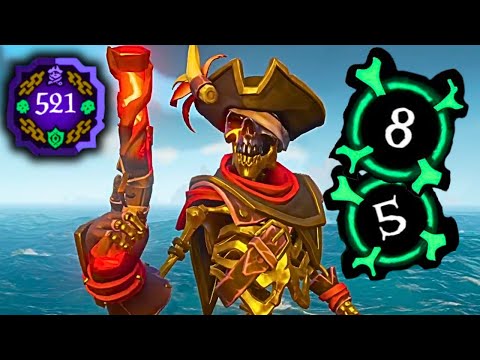 Solo hourglass with pistol snipe is AWESOME (521-1000) | Sea of Thieves