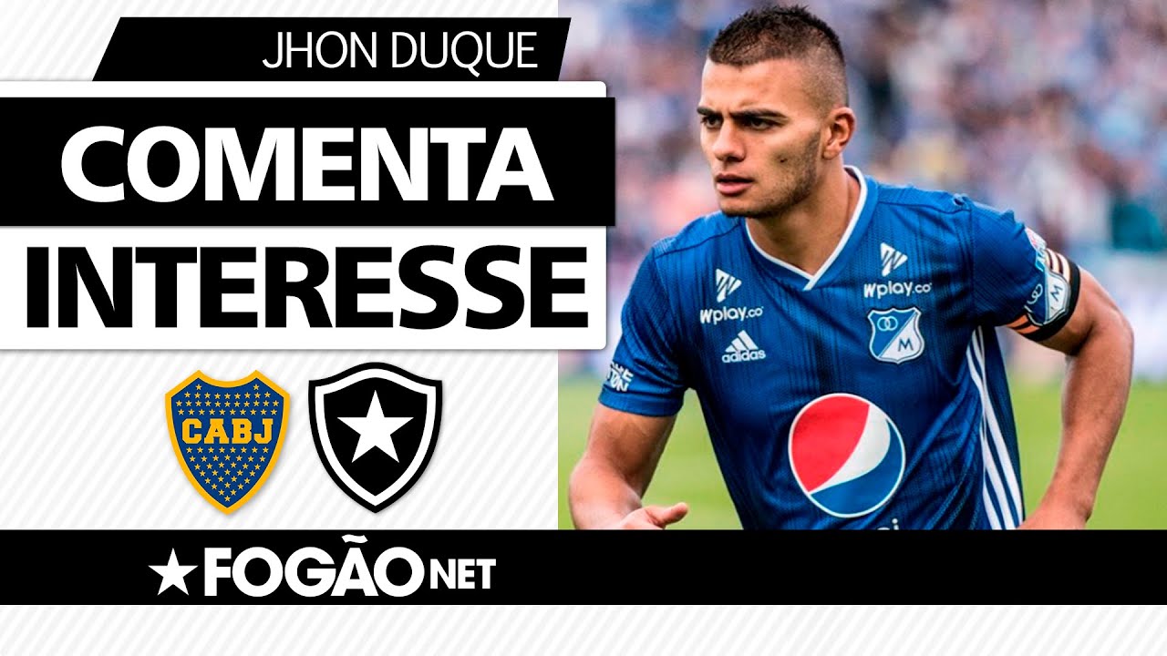 Sondado antes da contratação de Carlos Rentería, Jhon Duque comenta interesse de Botafogo e Boca Juniors