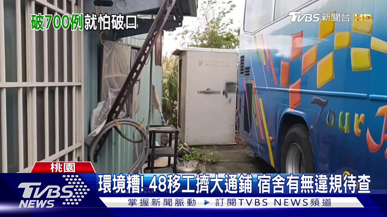 環境糟!48移工擠大通鋪 宿舍有無違規待查