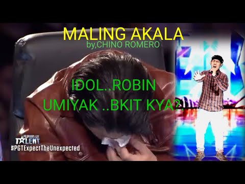 MALING AKALA;by,CHINO ROMERO: PILIPINAS GOT TALENT TRENDING AUDITION PARODY(84)💞💞💞