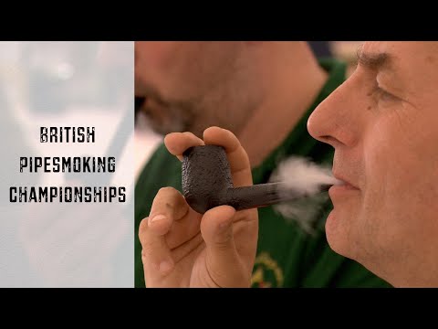 The British Pipe Smoking Championships - one of the few sports where coming last you win.
