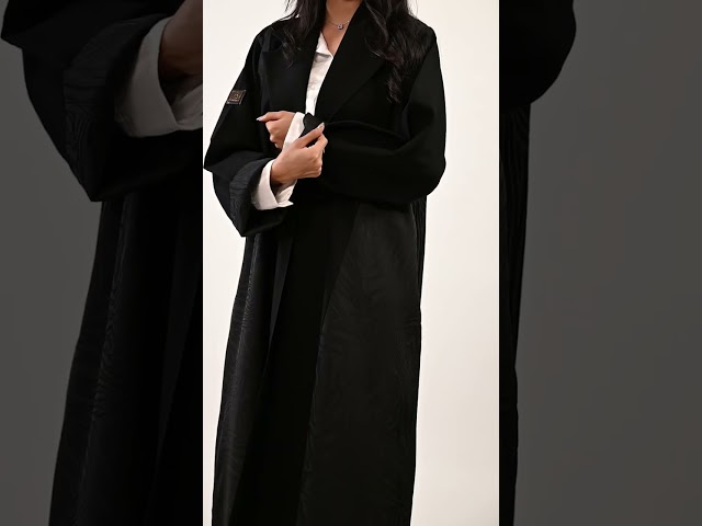 عباية كريب مع جكار