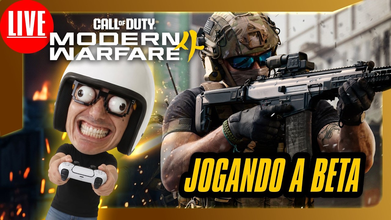 🎮🚨 AO VIVO - JOGANDO A BETA DE  Call of Duty: Modern Warfare 4 #callofduty