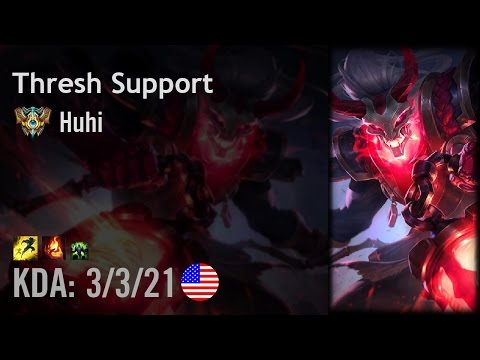 Thresh Support vs Karma - Huhi - NA Challenger Patch 6.15