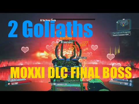 Borderlands 2 - 2 Goliaths - Moxxi DLC Final Boss