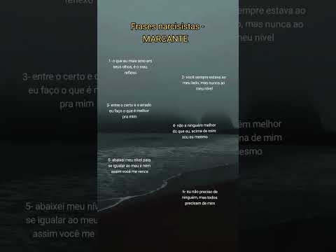 Vídeo: Frases Narcisistas: perguntas e respostas e contexto