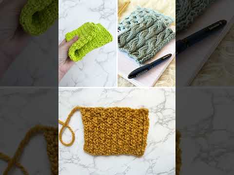 27 Textured Knitting Stitches
