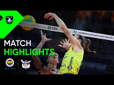 Highlights | Fenerbahçe Medicana ISTANBUL vs Igor Gorgonzola NOVARA | CEV ZEREN Group CL Volley 2026