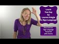 You Say By Lauren Daigle In Sign Language Part 3 Of 3 In Step By Step Sign Language Tutorial
