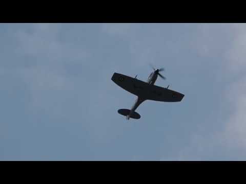 BOBMF Spitfire Over Milnrow  ( TE311 Mk XVI Spitfire )