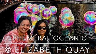 Ephemeral Oceanic @ Elizabeth Quay Perth Australia 7th April @shellsandbells1