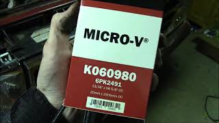 1991 Ford F150 4.9L I6 Serpentine Belt Replacement