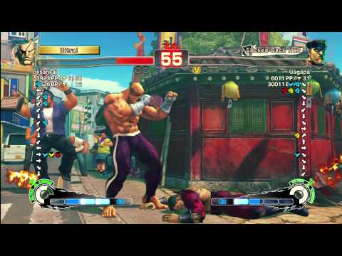 ojisankai [Sagat] vs Gagapa [Bison] SSF4 Arcade Edition