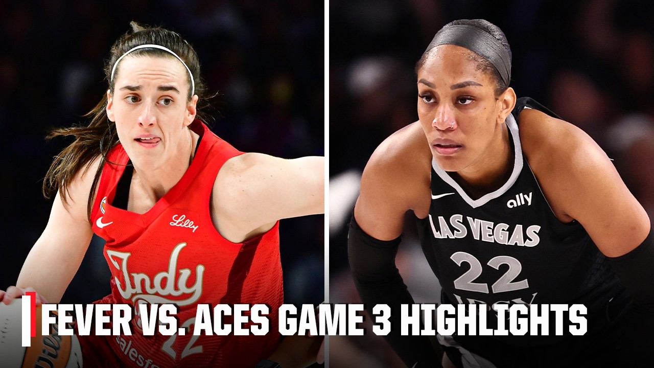 GAME 3 😤 Indiana Fever vs. Las Vegas Aces | Full Game Highlights | WNBA on ESPN