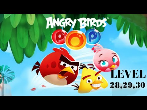 Angry Birds Pop Level 28,29,30