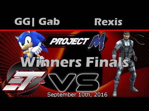 [ETFall2016] Project M - W.F. - GG| Gab (Sonic) VS Rexis (Snake)