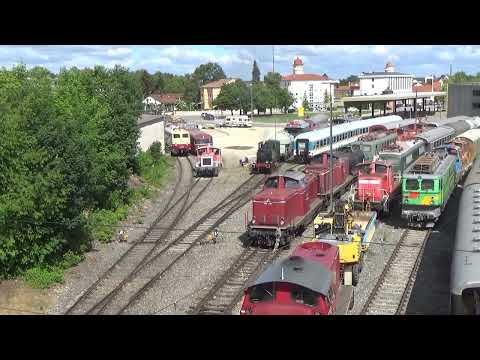 Köf 3 und Ries in Nördlingen/ 1. Nördlinger Eisenbahnfest