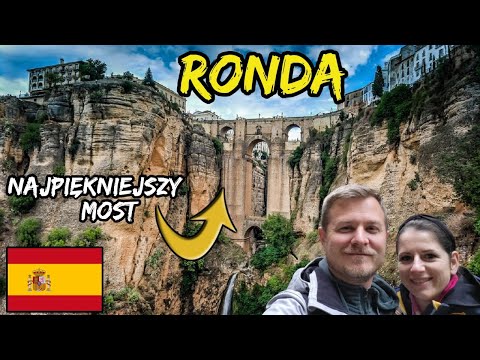 RONDA 🇪🇦 Piękny most, malowniczy wąwóz, KOPALNIA WODY. Hiszpania 2023