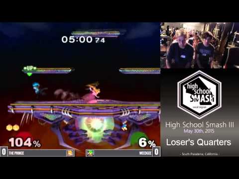 HSS 5/30 - The Prince Vs. Weedgee - SSBM Loser's Quarters