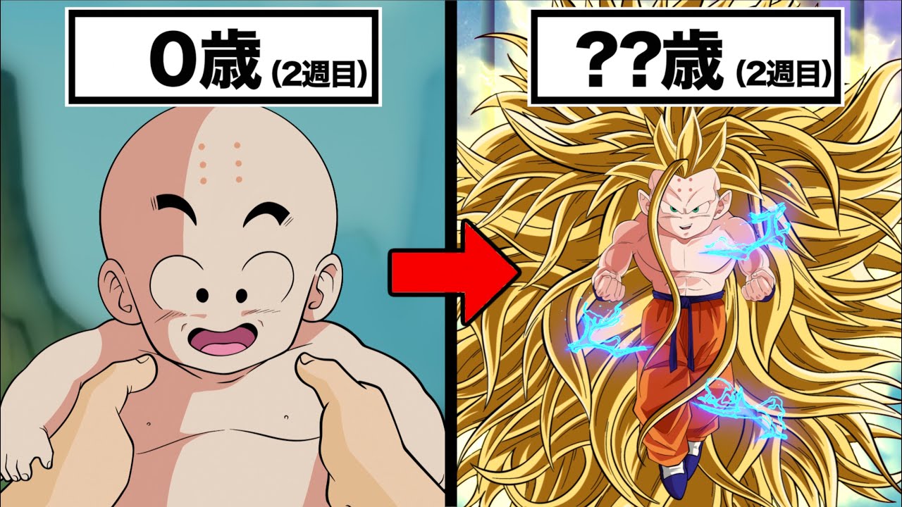 【アニメ】もしもクリリンが記憶を持ったまま回帰したら（総集編）