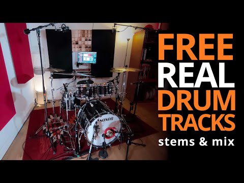 FREE DRUM TRACK DOWNLOADS - Adopt a Beat, stems & mix included!