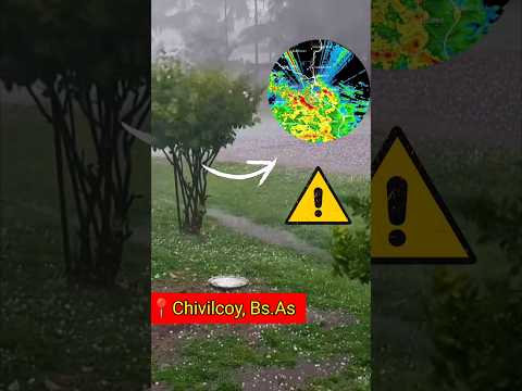 ⚡💨 #Tormentas y #Lluvia Torrencial en Buenos Aires 🇦🇷 #Alerta #Noticias #Granizo #AMBA #Tiempo