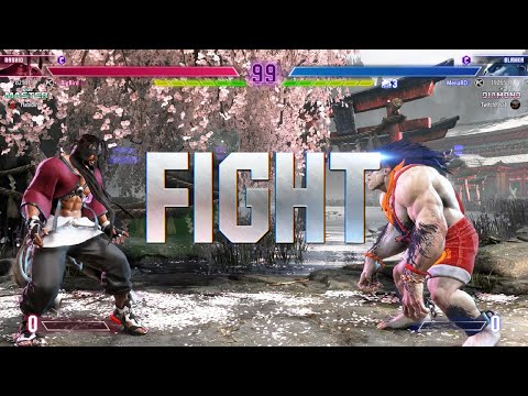 Street Fighter 6 🔥 BigBird (Rashid) Vs MenaRD (Blanka) 🔥 SF6 high Level Match's!